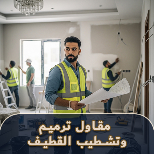 مقاول ترميم وتشطيب القطيف