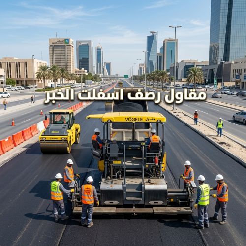 مقاول رصف اسفلت الخبر