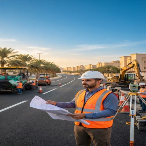 مقاول تخطيط طرق بالقطيف