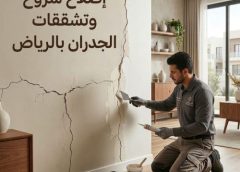 اصلاح شروخ وتشققات الجدران بالرياض 0560492479